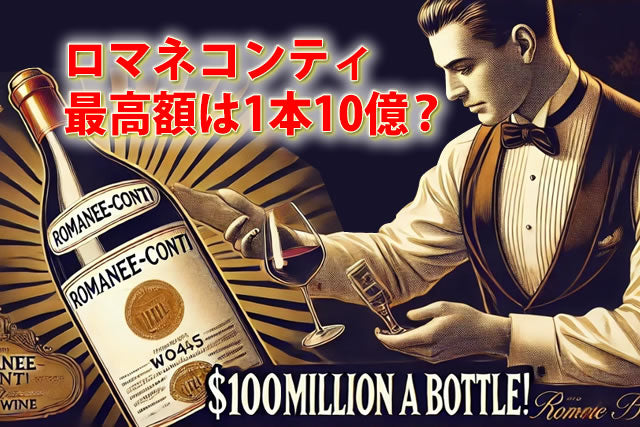 ロマネコンティ最高額は1945年の1本10億！なぜ値段高い？ - お酒の通販ならLINXAS｜リンクサス酒販