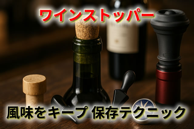 ワインの風味をキープする！おすすめワインストッパーと保存テク完全