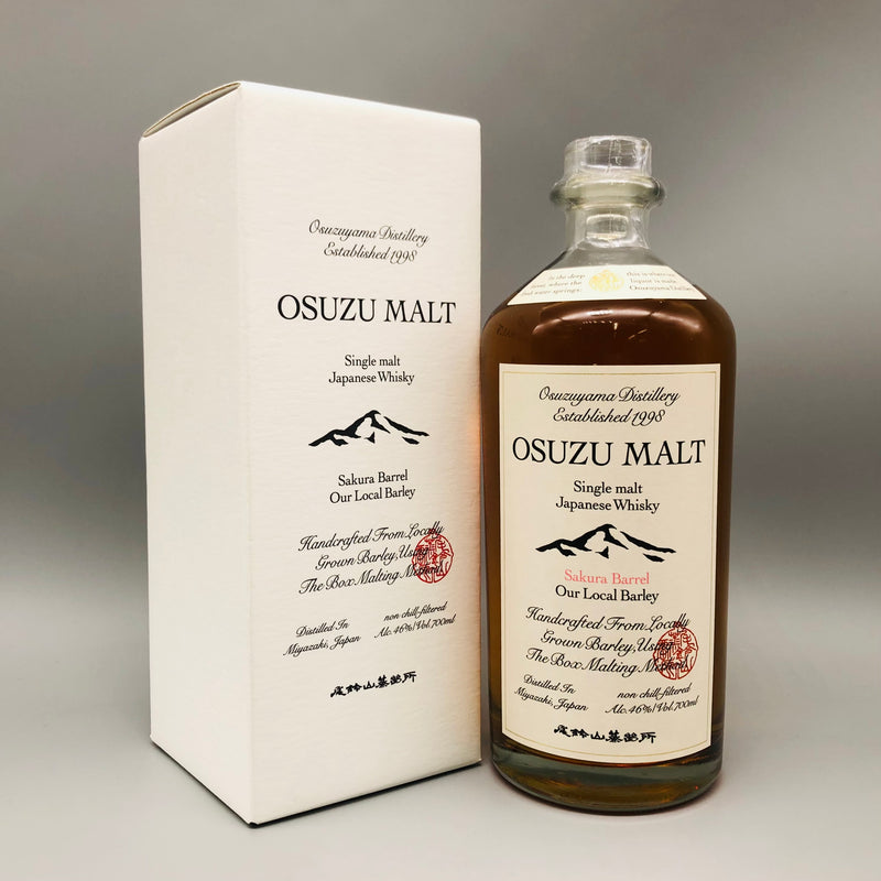 OSUZU MALT(尾鈴 オスズ モルト)サクラバレル 46% 700ml