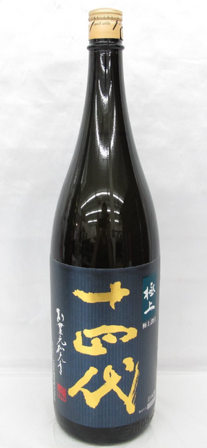 十四代 純米大吟醸 極上諸白 日本酒 1800ml 最新詰め 箱無し
