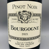 LOUIS JADOT ルイジャド ソンジュ ド バッカス ブルゴーニュ ピノノワール 2021 750ml