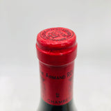 アルマンルソーリュショットシャンベルタン2008 750ml。ブルゴーニュの真髄を映す特級畑の逸品。