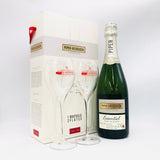 エッセンシエル ブラン ド ブラン NV パイパー エドシック 750ml 12% グラスセット