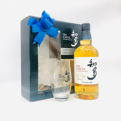 SUNTORY サントリー 知多 NV シングルグレーン グラス付き 700ml