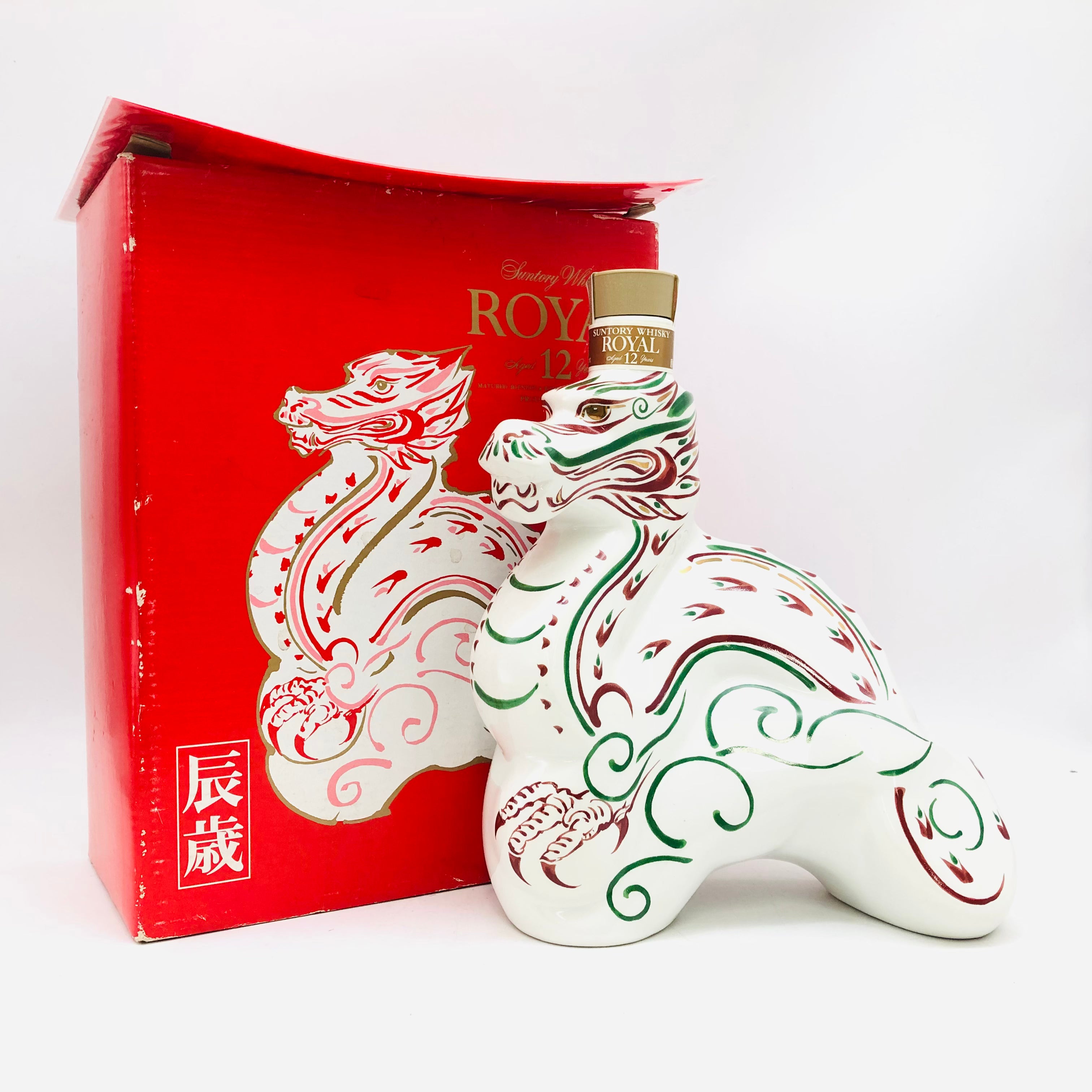 サントリーローヤル干支ボトル2000年辰年 SUNTORY サントリー ローヤル 12年 干支ボトル 辰歳 2000年 600ml – お