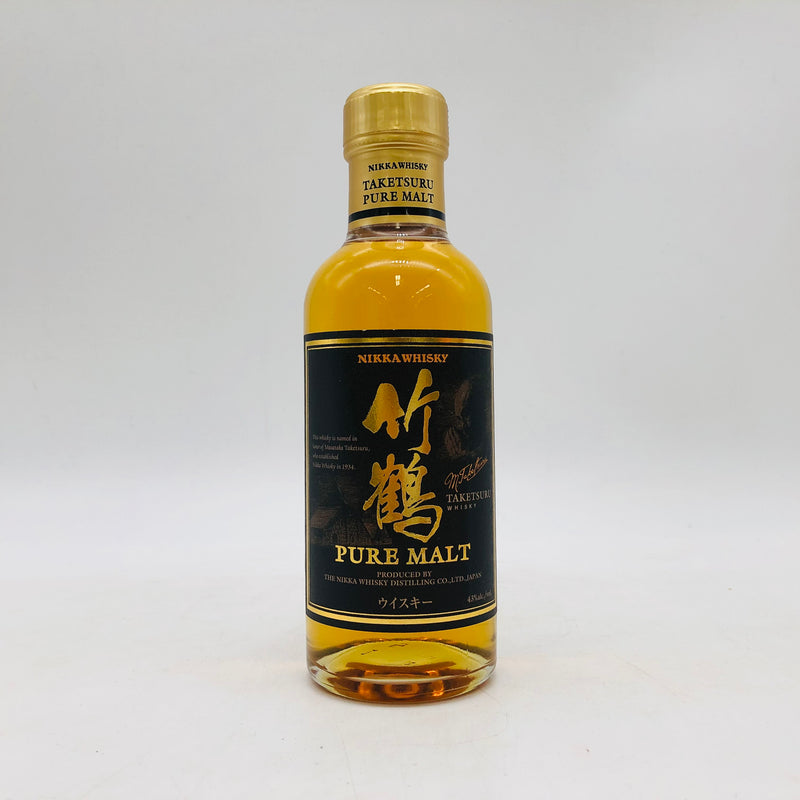 NIKKA 竹鶴黒ラベル ピュアモルト ベビーボトル 180ml