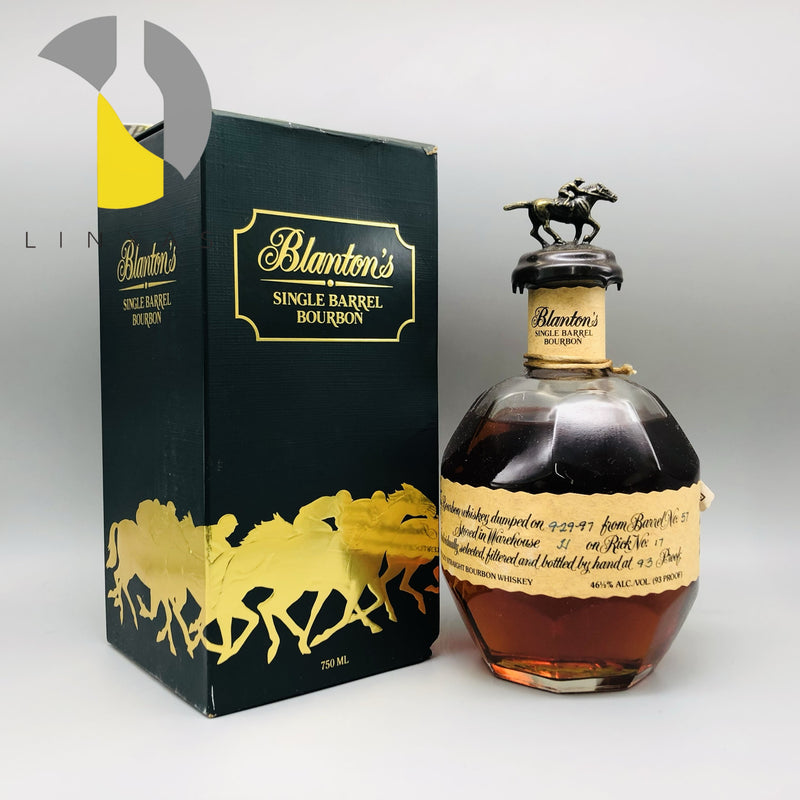 ブラントン シングルバレル バーボン 1997 化粧箱とボトル ケンタッキーバーボン 750ml