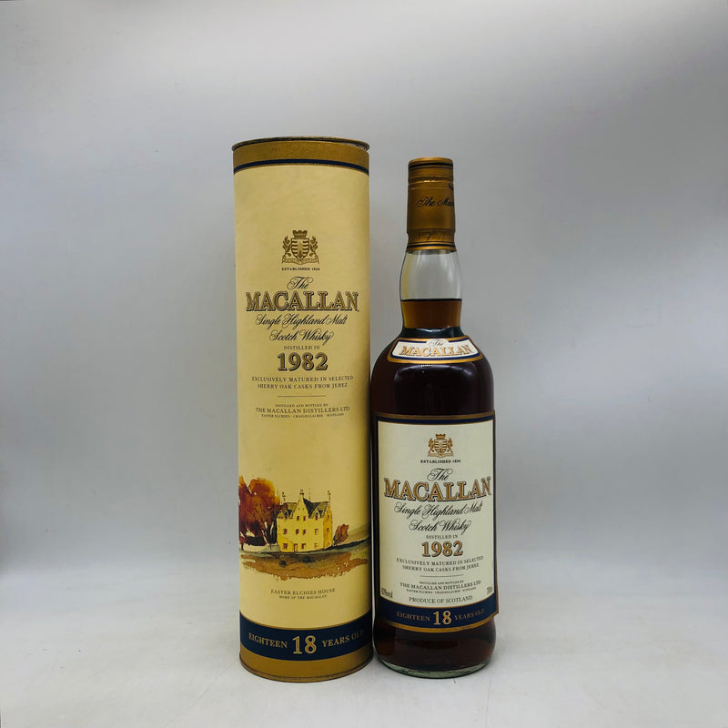 マッカラン 18年 シェリー 1982 700ml。時を超えて輝く、究極のシェリー樽熟成