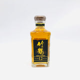 竹鶴12年角瓶 180ml 旧。12年熟成のまろやかで親しみやすいブレンデッド。