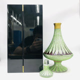 CROWNVINE Crystal Decanter Tradition Style Decoration Bottle Emerald (Green) 600ml 40% Boxed