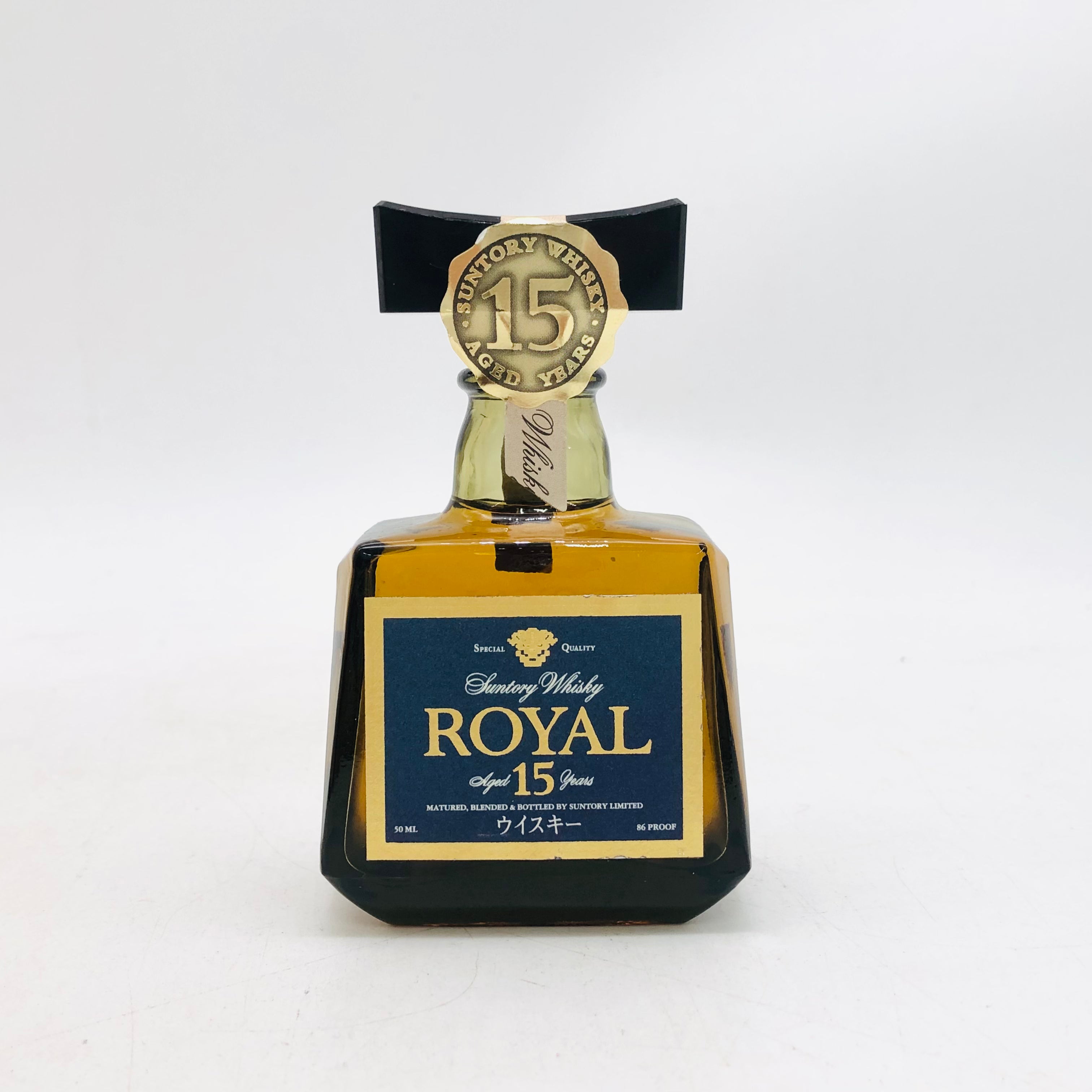 SUNTORY サントリー ローヤル 15年 ブルーラベル ミニチュアボトル SUNTORY サントリー ローヤル 15年 ブルーラベル ミニチュアボトル