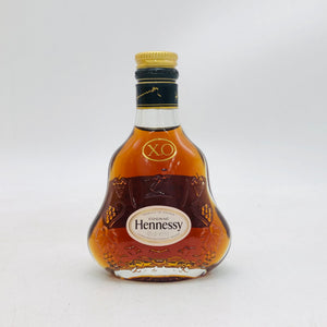 Hennessy ヘネシー XO ブランデー 金キャップ クリア ミニチュア 50ml