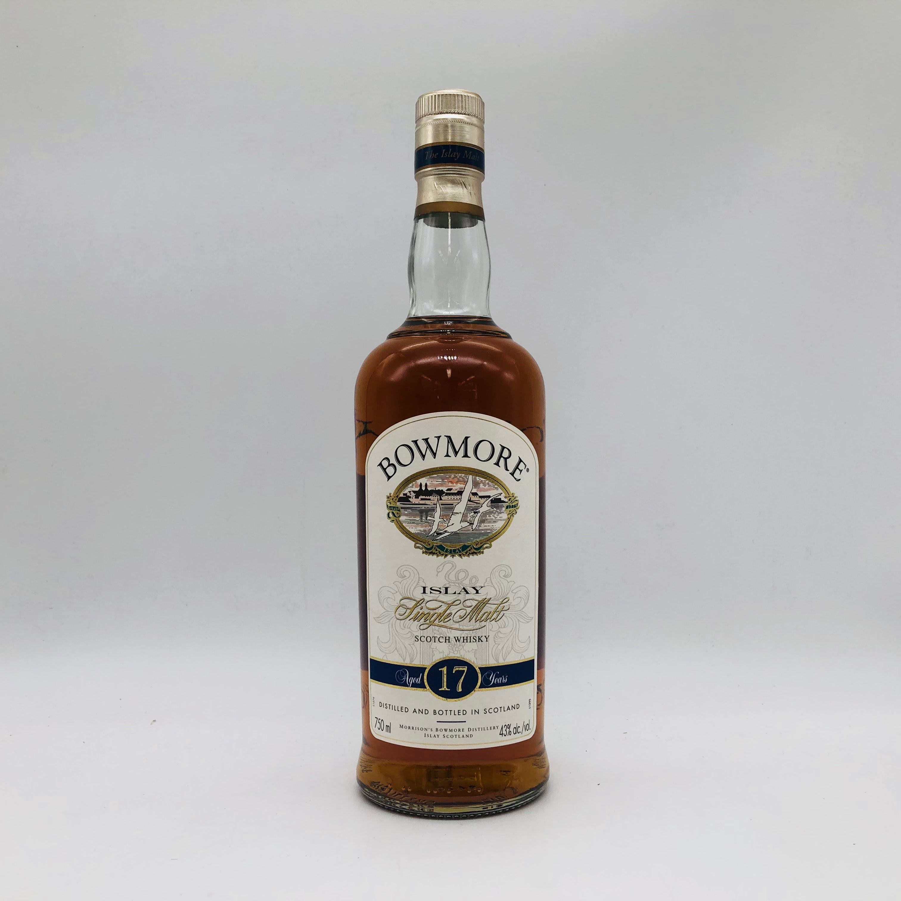 BOWMORE ボウモア 17年 カモメラベル 750ml 43% 箱なし – お酒の通販 BOWMORE ボウモア 17年 カモメラベル 750ml 43% 箱なし – お酒の通販