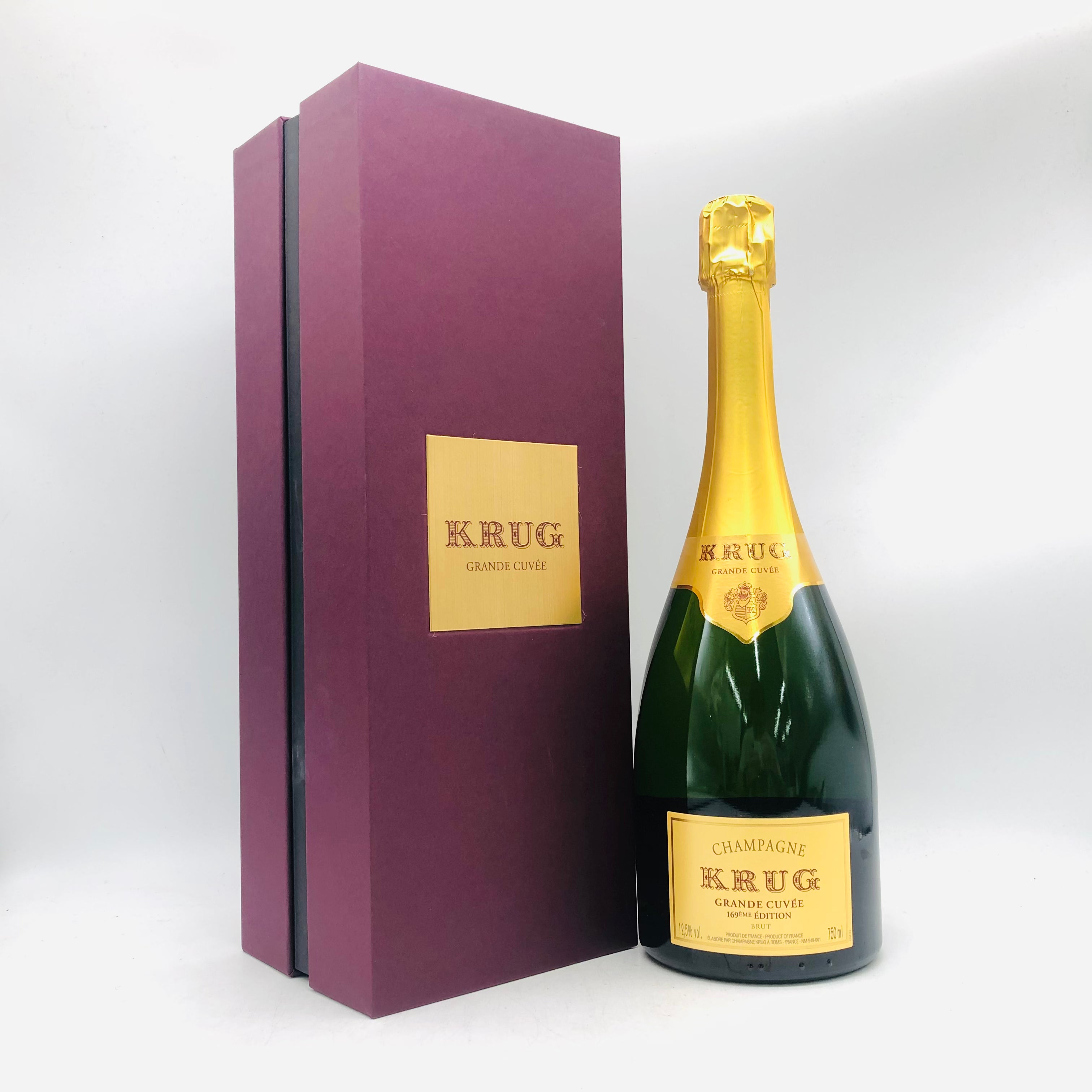 KRUG シャンパン 750ml 12% vol 赤色箱付き KRUG GRANDE CUVEE 167eme