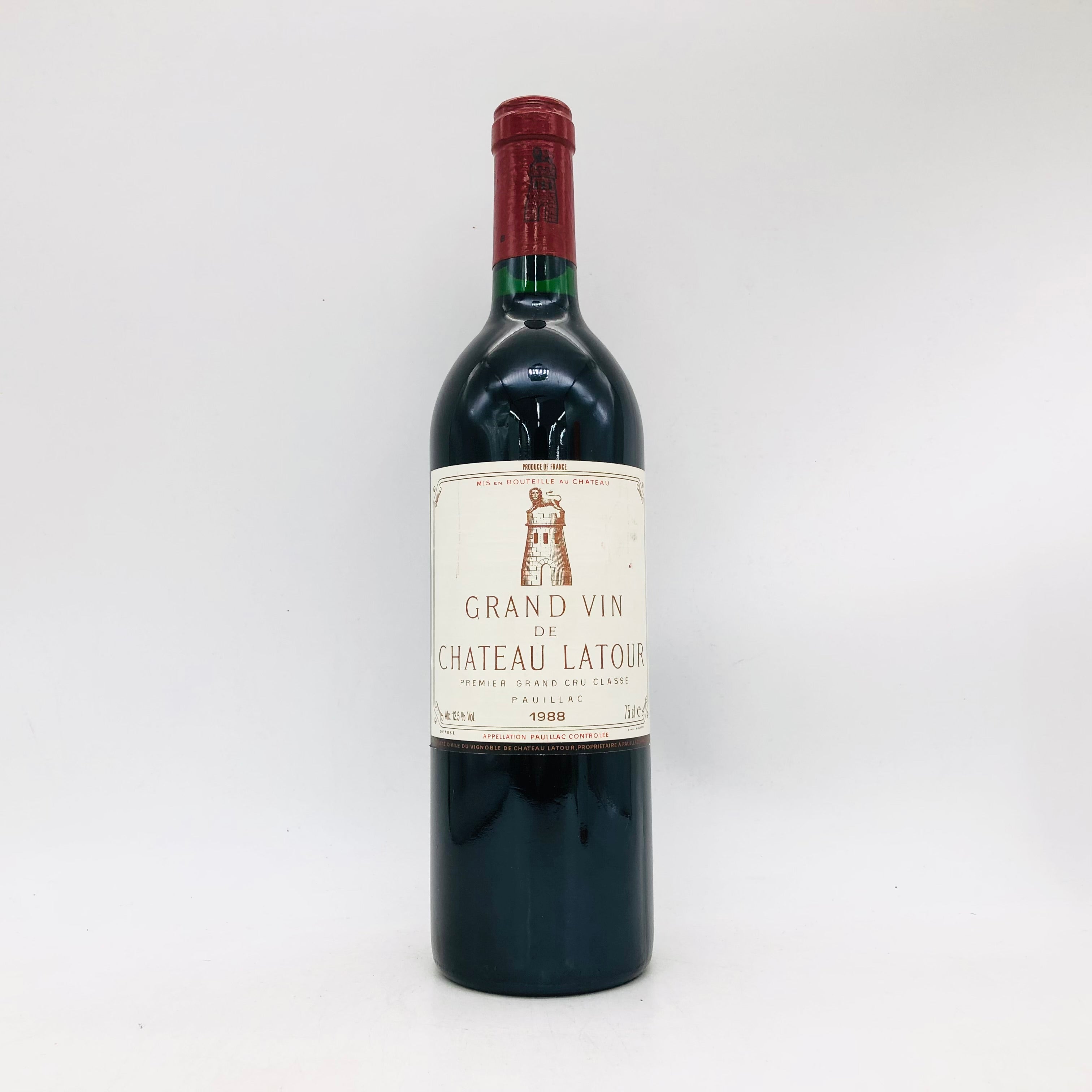 CHATEAU LATOUR シャトーラトゥール 1988 ワイン 750ml 12.5% – お酒の