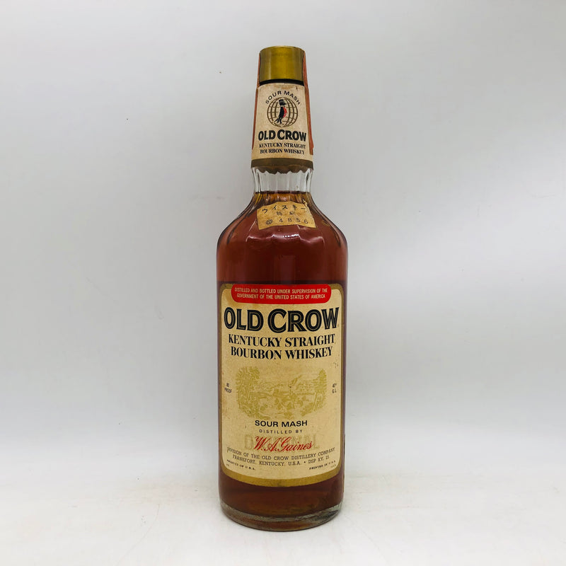 オールド クロウ 旧ボトル ウイスキー特級 750ml。時代を映す、クラシックバーボンの名残