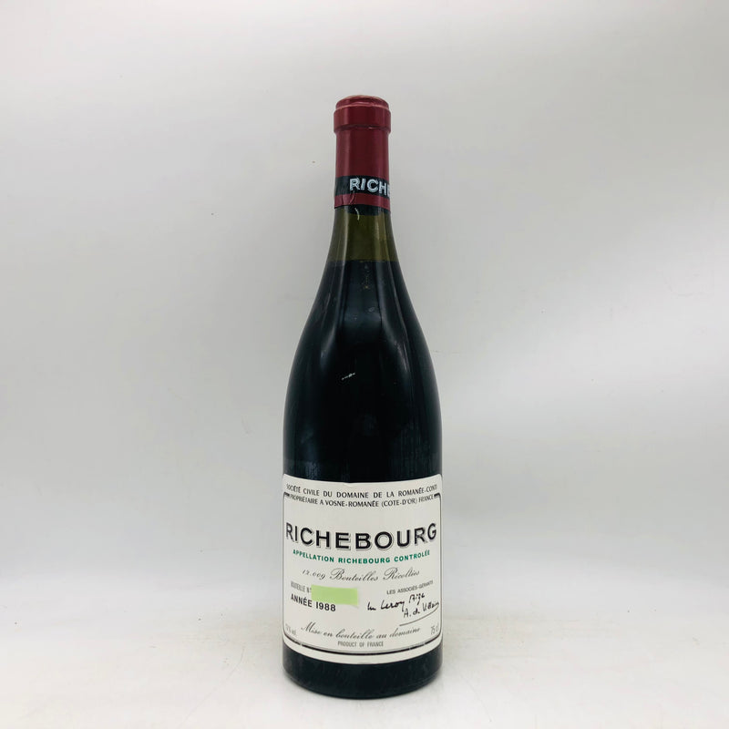 DRC リシュブール1988 750ml。力強さと気品が融合した、王者のリシュブール