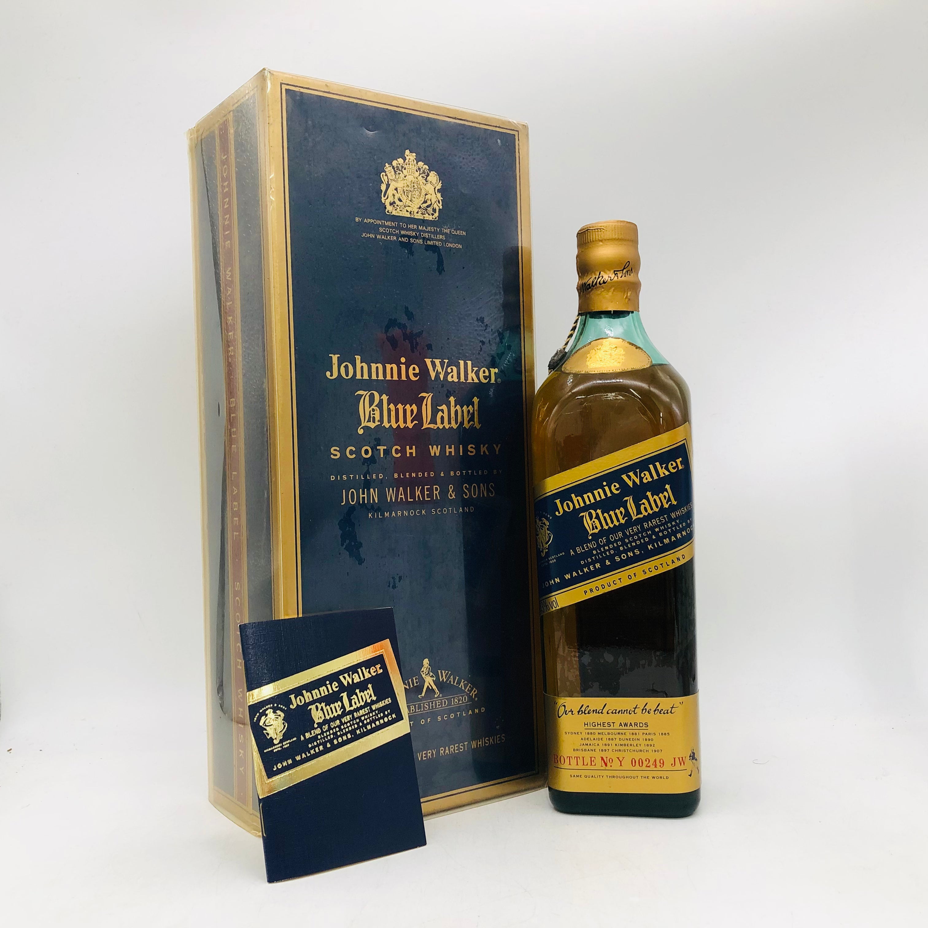 JOHNNIE WALKER ジョニーウォーカー ブルーラベル旧 750ml 箱あり – お 