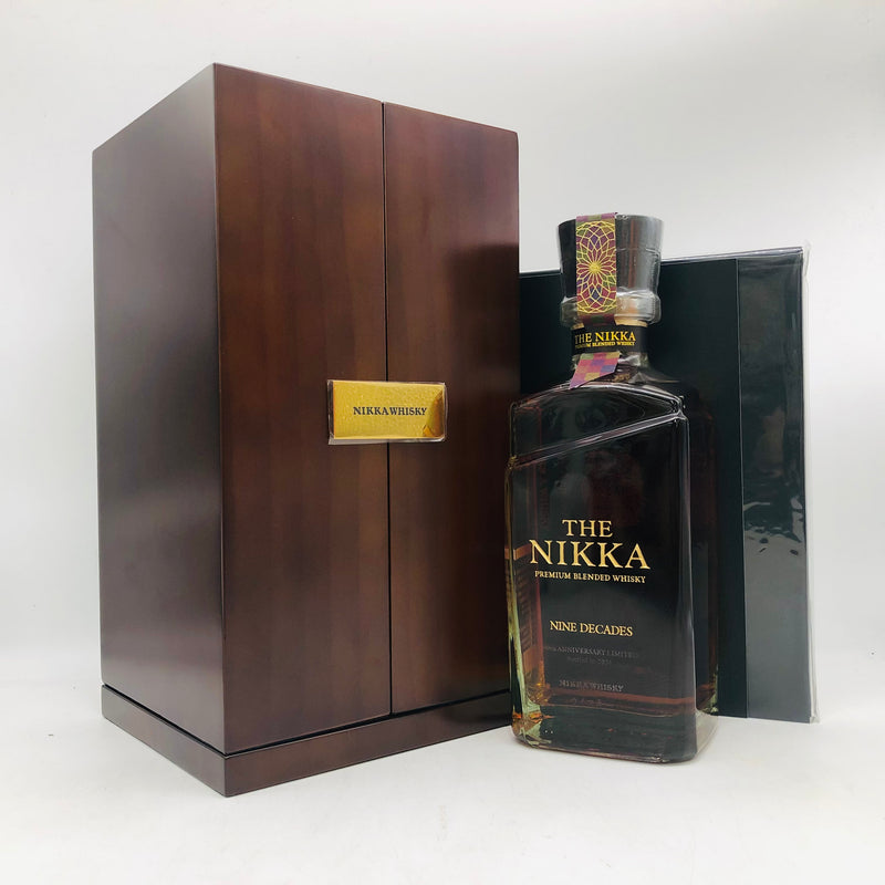 THE NIKKA ザ・ニッカ ナインディケイズ ウイスキー 90周年記念 700ml 48%