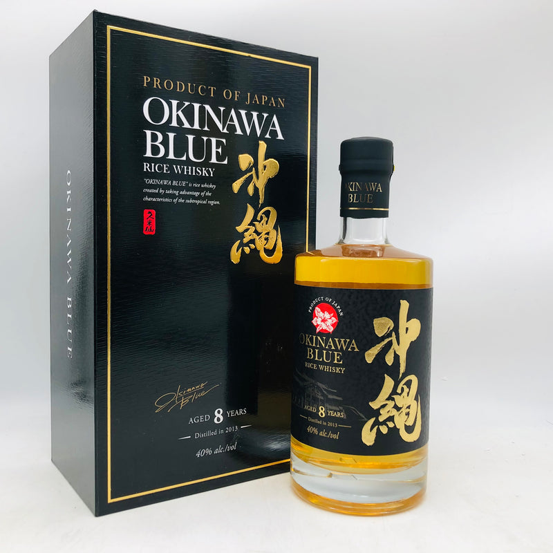 沖縄 ブルー 8年 750ml。南国熟成が生む、やわらかブレンデッド。