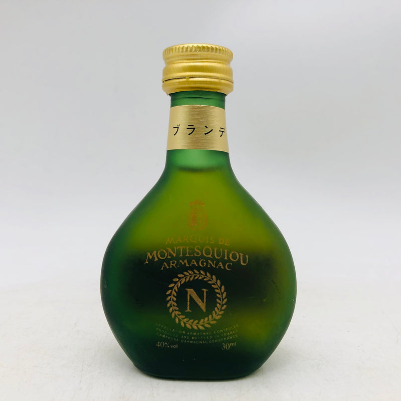 MONTESQUIOU アルマニャック ミニチュアボトル 30ml。小瓶に宿る、本格アルマニャック。