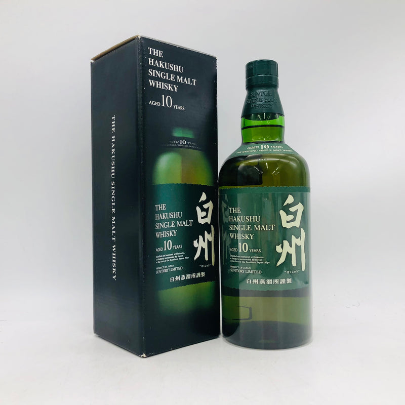 サントリー 白州 10年 700ml。森の息吹を、10年の時で磨いた一本