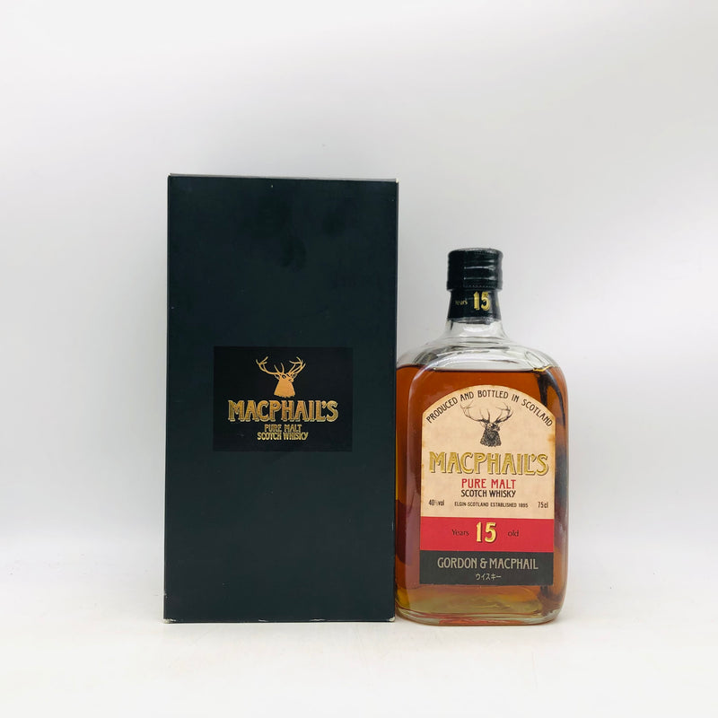 マクファイルズ 15年 750ml。品格をまとう、王道スペイサイド15年。