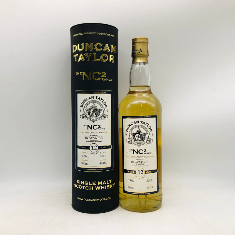 ダンカンテイラー NC2 レンジボウモア 12年 700ml。自然な旨みをそのまま閉じ込めた、ボウモアの素顔。