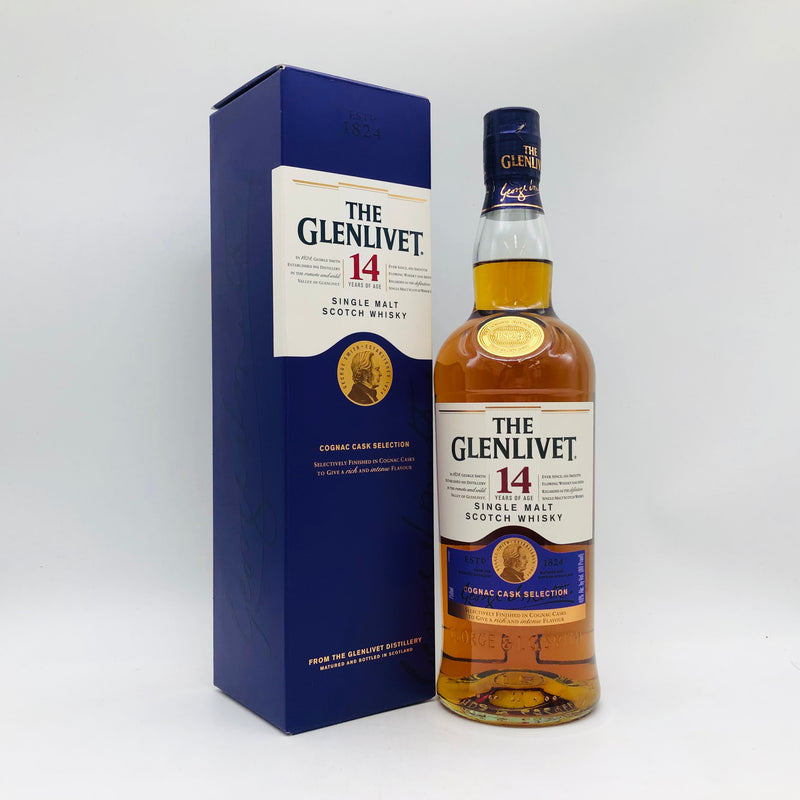 グレンリベット 14年 コニャックカスク セレクション 750ml