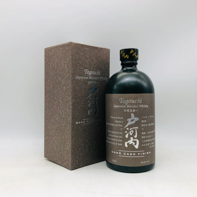 戸河内 サケカスクフィニッシュ 700ml。日本酒樽が生み出す、華やかで繊細な和のウイスキー