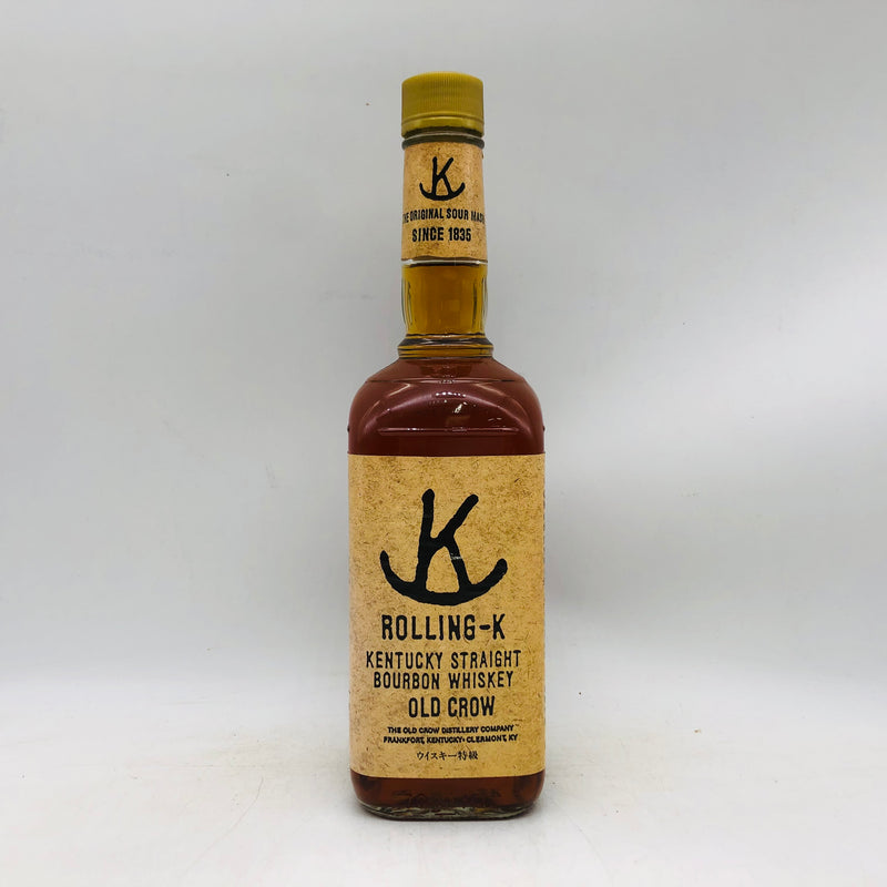 オールドクロウ ローリングK 金キャップ 特級 700ml。特級時代の風格を残す、クラシックケンタッキーバーボン。