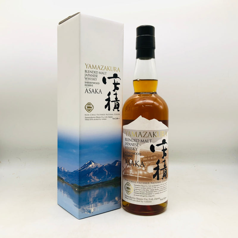 山桜安積シェリー 700ml。シェリー樽が生み出す濃厚で華やかなジャパニーズモルト