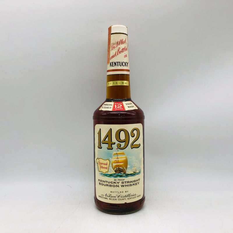 1492 12年 ウイスキー特級 750ml。特級時代が遺した、円熟の12年バーボン。