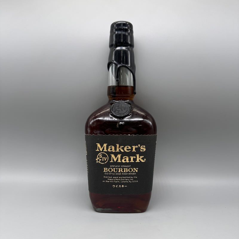 メーカーズマーク ブラックトップ 750ml 正面