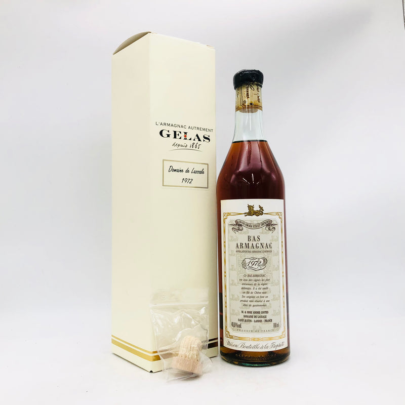 BAS ARMAGNACドメーヌ ド ラサール 1972 700ml 49.6%