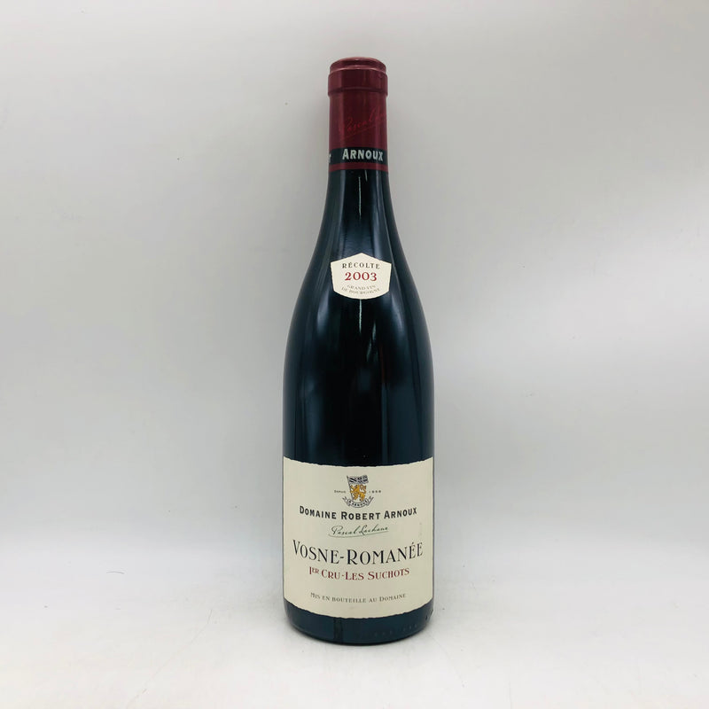 ロベールアルヌーヴォーヌロマネレスショ2003 750ml。妖艶なヴォーヌ・ロマネの魅力が凝縮された珠玉のバックヴィンテージ。
