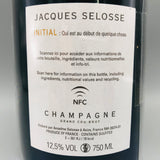 ジャックセロスイニシャル 750ml。シャンパーニュの常識を変えた、ジャック・セロスの代表作。