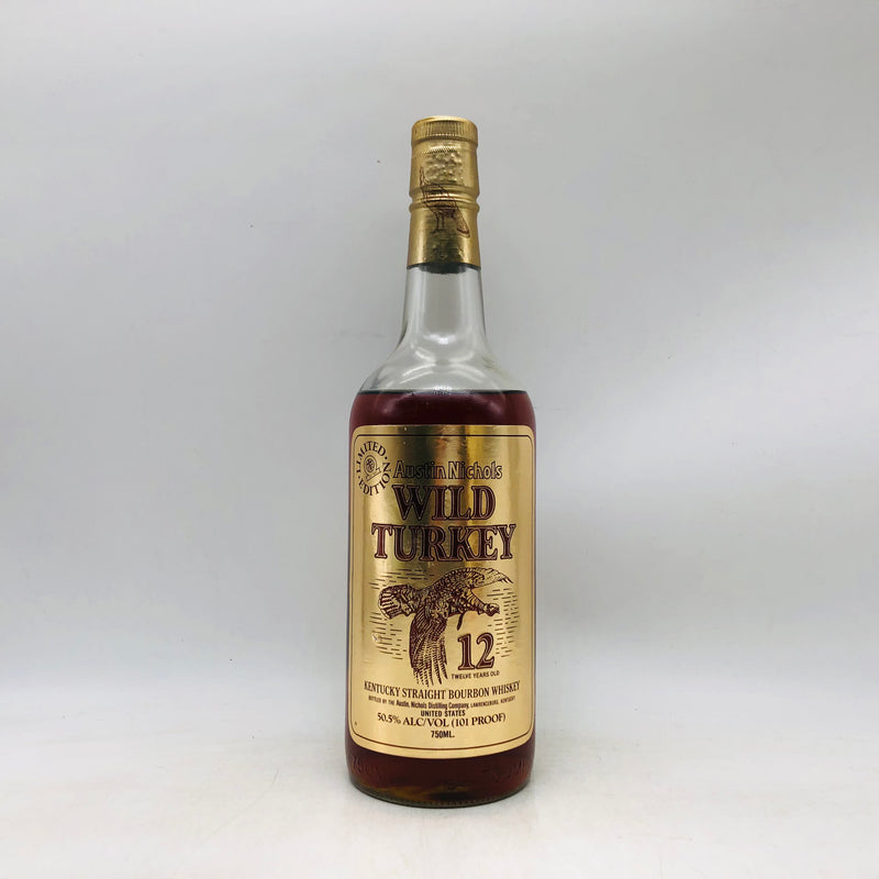 ワイルドターキー 12年 ゴールド 750ml。力強さと円熟が融合したプレミアムバーボン