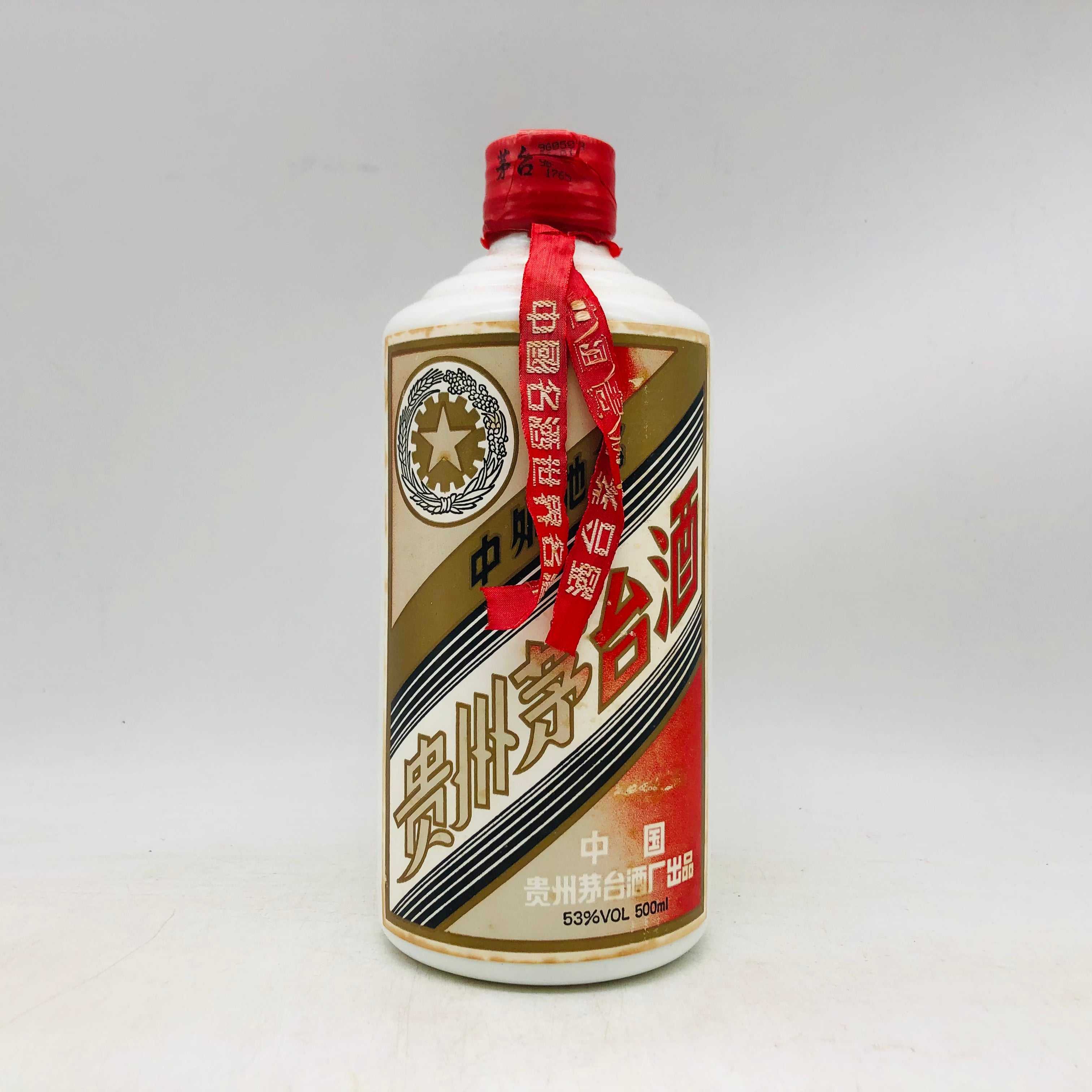 MOUTAI 貴州茅台酒 マオタイ酒 五星 麦ラベル 1996 500ml – お酒の通販