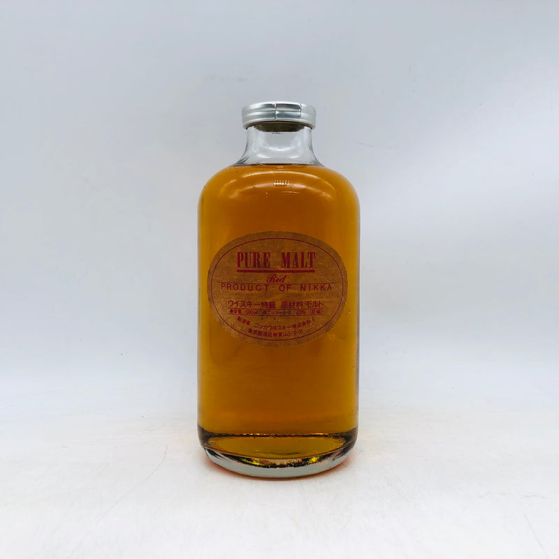 ニッカ ピュアモルトレッド ウイスキー特級 500ml。やさしさと伝統が溶け合う、王道ピュアモルト