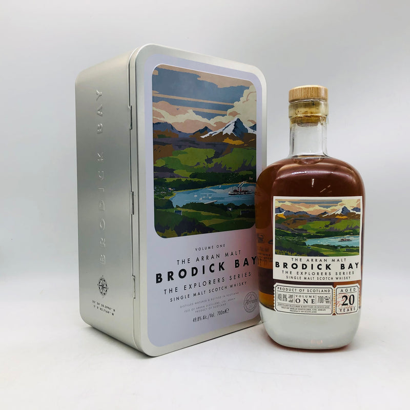 アラン 20年 ブロディックベイ 700ml。アラン島の絶景を映した、20年熟成の集大成。