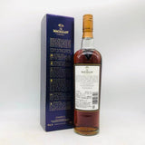 マッカラン18年 シェリーオークカスク 1991 700ml 箱とボトルの裏面画像
