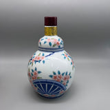SUNTORY 響21年 有田焼 色絵桜御所文面取瓢形瓶 600ml