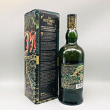アードベッグ アンソロジー 15年 化粧箱と瓶の背面 幻獣ベヒルの物語ラベル 700ml