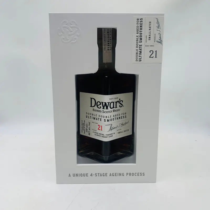 Dewar’s デュワーズ ダブルダブル 21年 500ml 46% 箱あり - ウイスキー