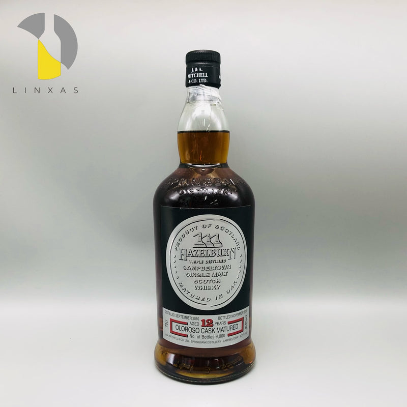 Hazelburn 12年 700ml 正面
