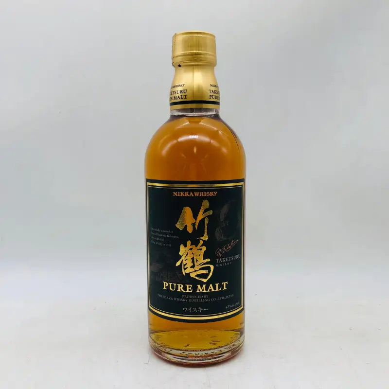 NIKKA ニッカ 竹鶴 旧ラベル(黒ラベル)500ml 43% - ウイスキー