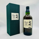 SUNTORY サントリー 白州 25年 新ボトル 700ml/ウイスキー/700ml/度数43%/上品な果実と樽香