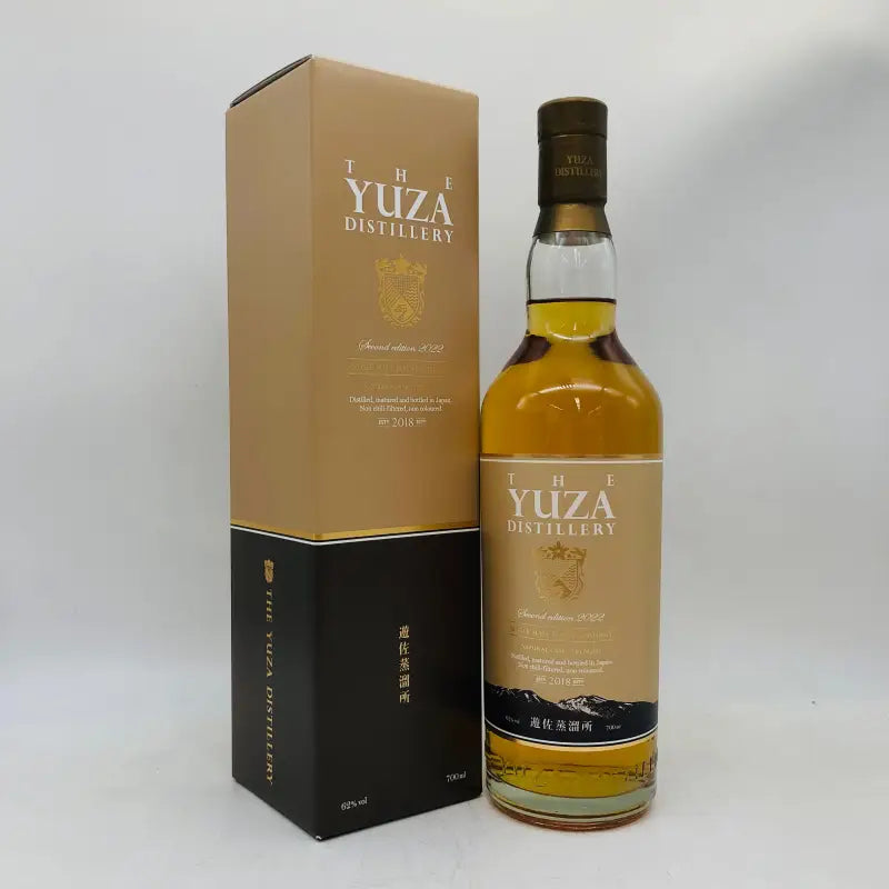 YUZA シングルモルト 遊佐蒸留所 セカンドエディション2018-2022 700ml 62% - ウイスキー