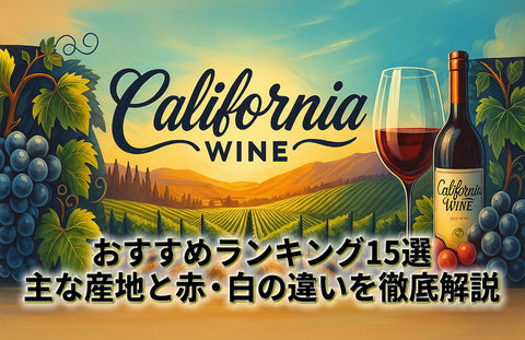 カリフォルニアワインおすすめランキング15選｜人気産地と赤・白の違いを徹底解説